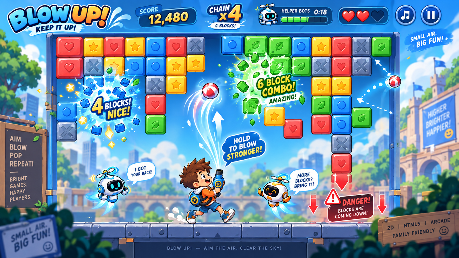 Blow Up! game illustration