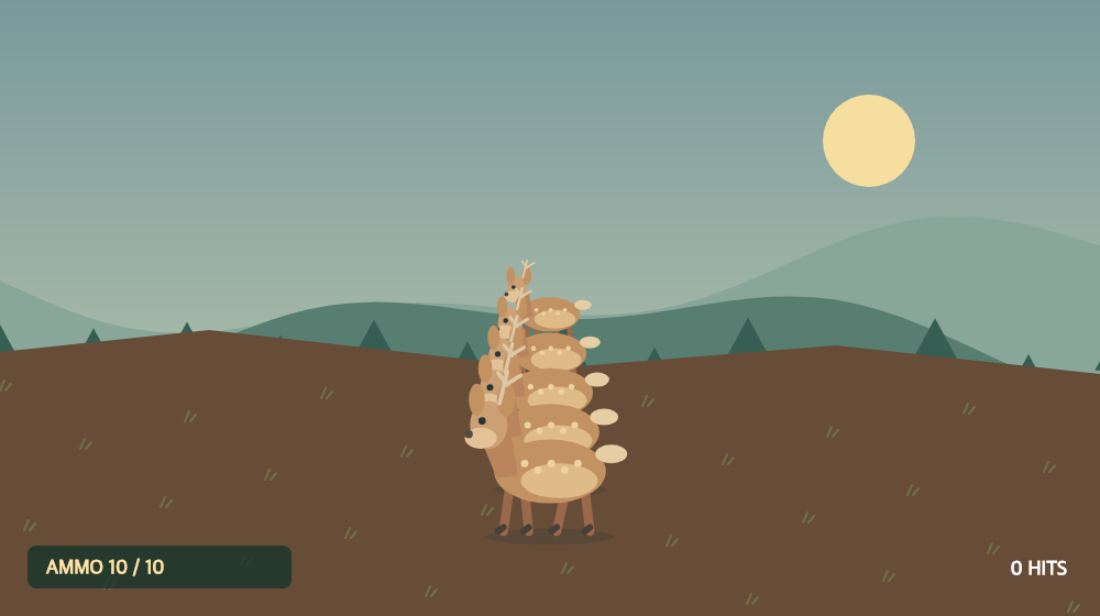Woodland Marksman game illustration
